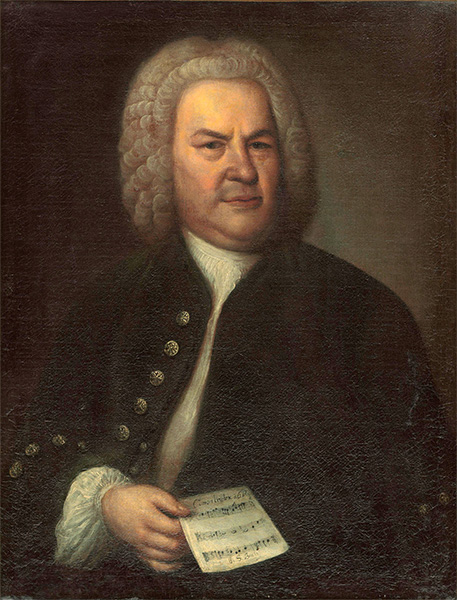 J. S. Bach (Elias Gottlob Haussmann, 1746)